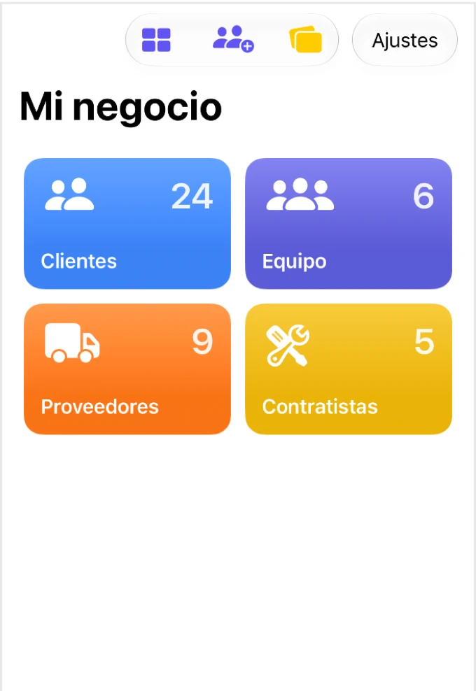 Kinnavo: Listas de trabajo