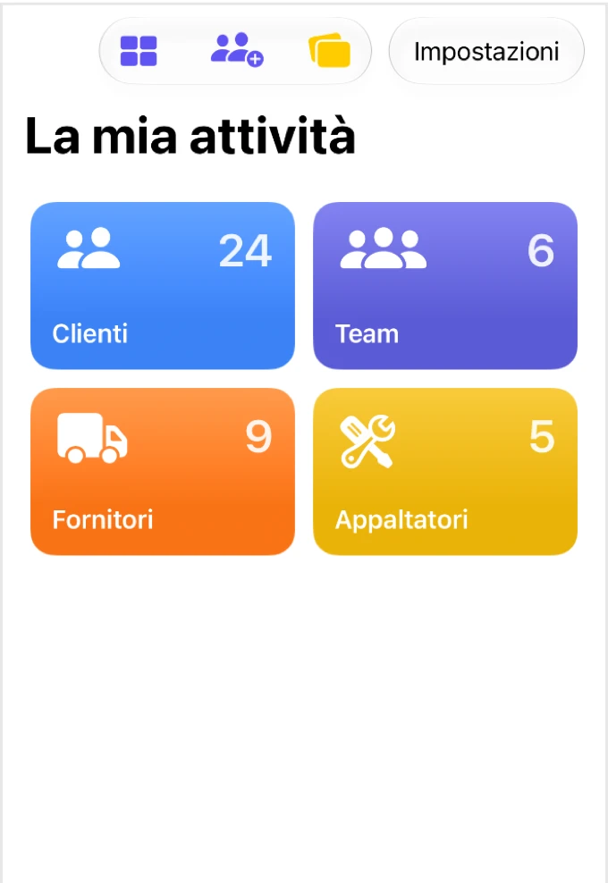 Kinnavo: Liste di lavoro
